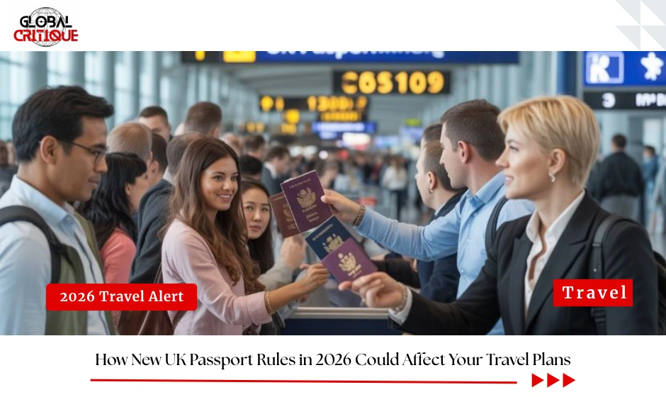 How New UK Passport Rules in 2026 Could Affect Your Travel Plans