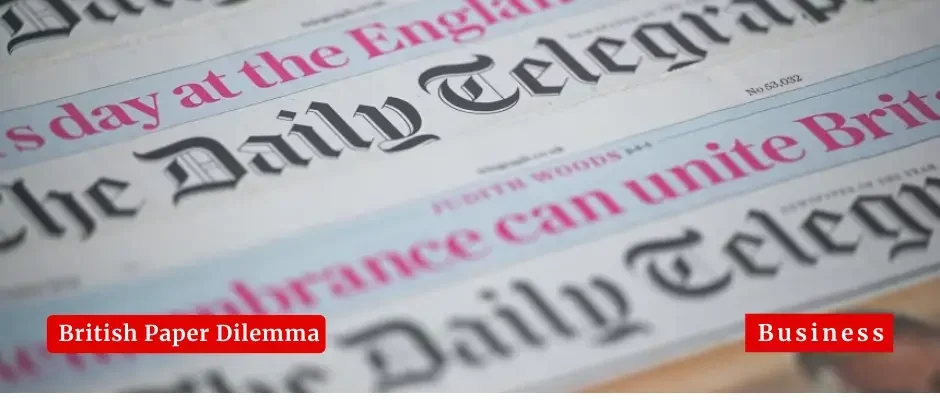 Sale of UK’s Telegraph Newspaper Stalls as US Investment Firm Walks Away