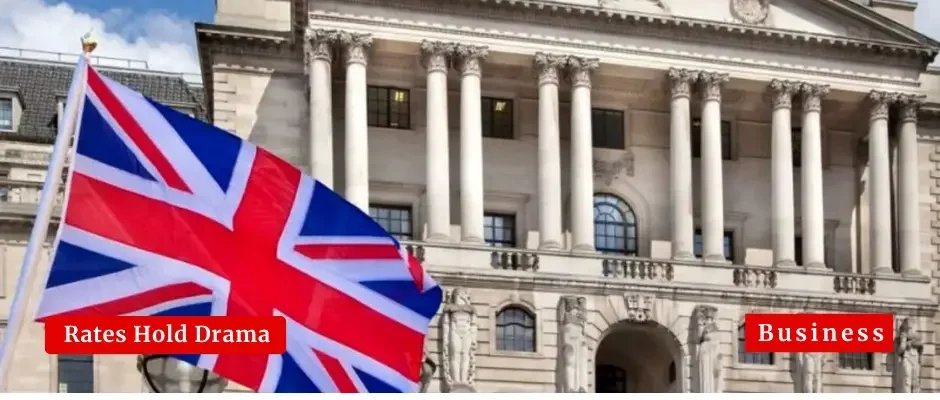 Bank of England Keeps Interest Rates Unchanged but Hints at Future Reductions