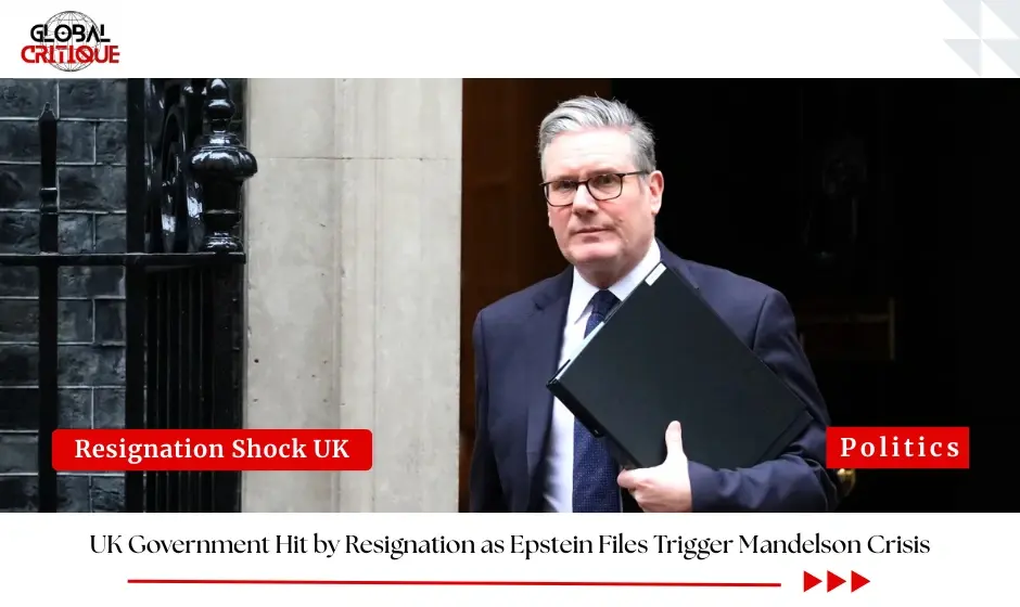 UK Government Hit by Resignation as Epstein Files Trigger Mandelson Crisis