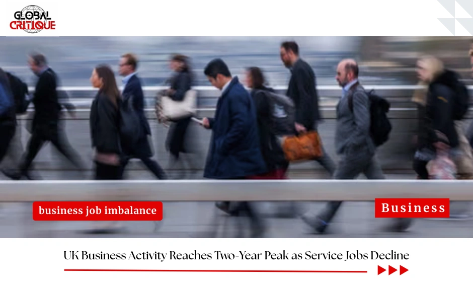 UK Business Activity Reaches Two-Year Peak as Service Jobs Decline