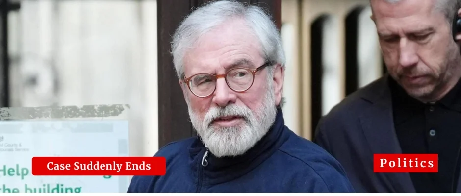 Gerry Adams Bombings Case Ends Before Court Ruling