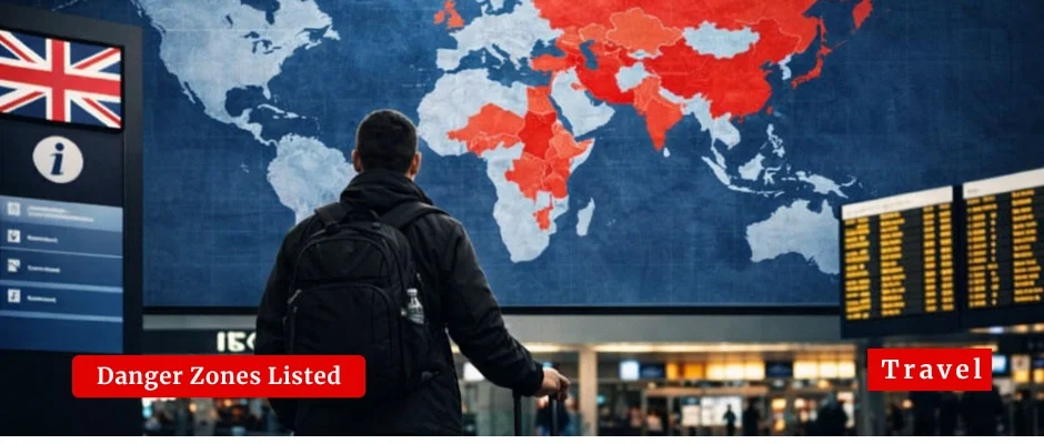 UK No Travel List Expands as Global Risks Rise