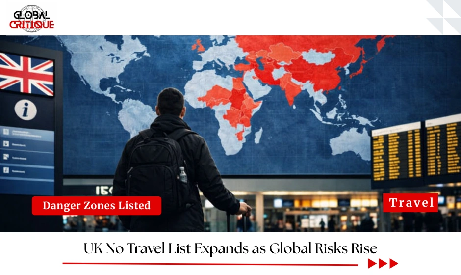 UK No Travel List Expands as Global Risks Rise