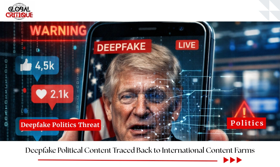 Deepfake Political Content Traced Back to International Content Farms