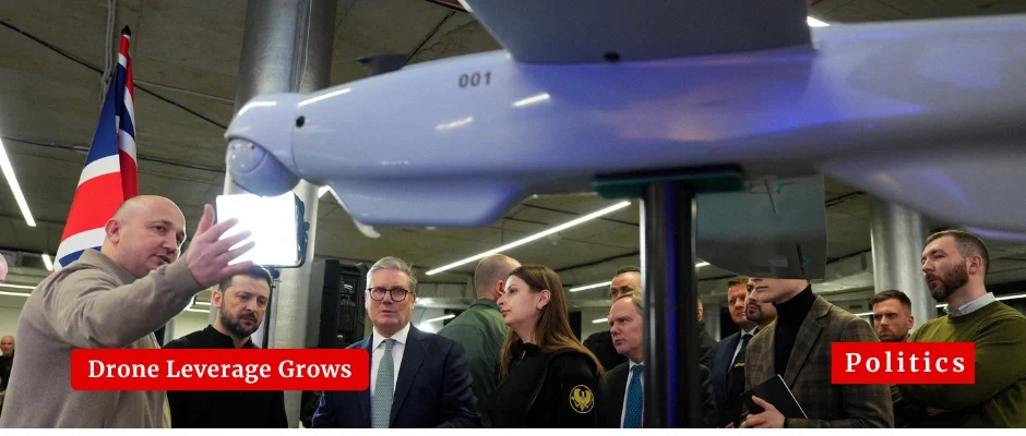 UK Ukraine Drone Deal Gives Kyiv Fresh Defence Leverage