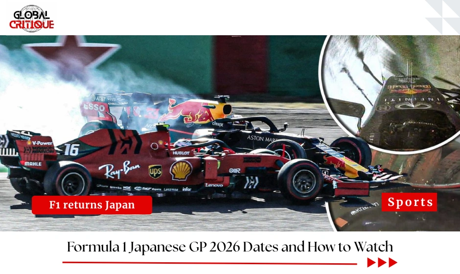Formula 1 Japanese GP 2026 Dates and How to Watch