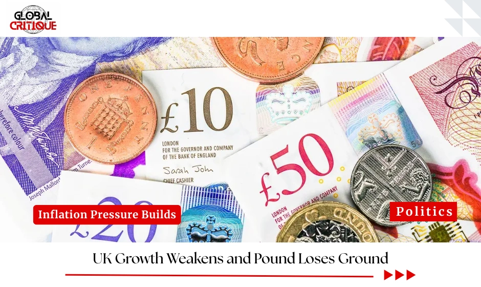 UK Growth Weakens and Pound Loses Ground