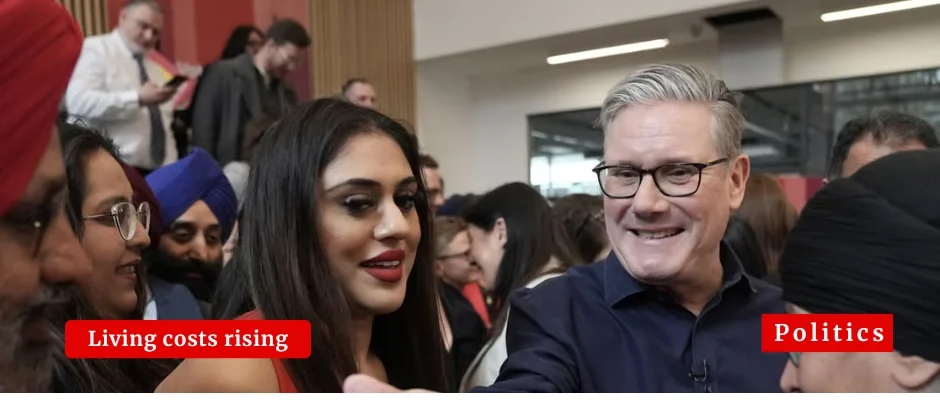 Starmer Targets Cost of Living Crisis in Election Campaign