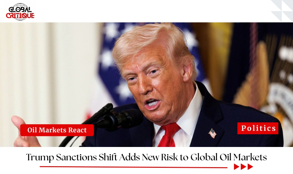 Trump Sanctions Shift Adds New Risk to Global Oil Markets
