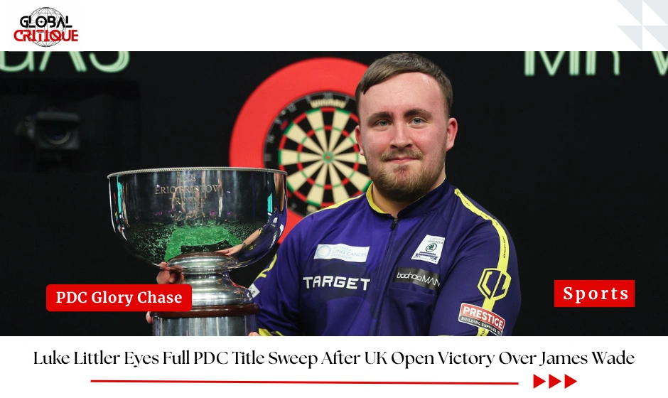 Luke Littler Eyes Full PDC Title Sweep After UK Open Victory Over James Wade