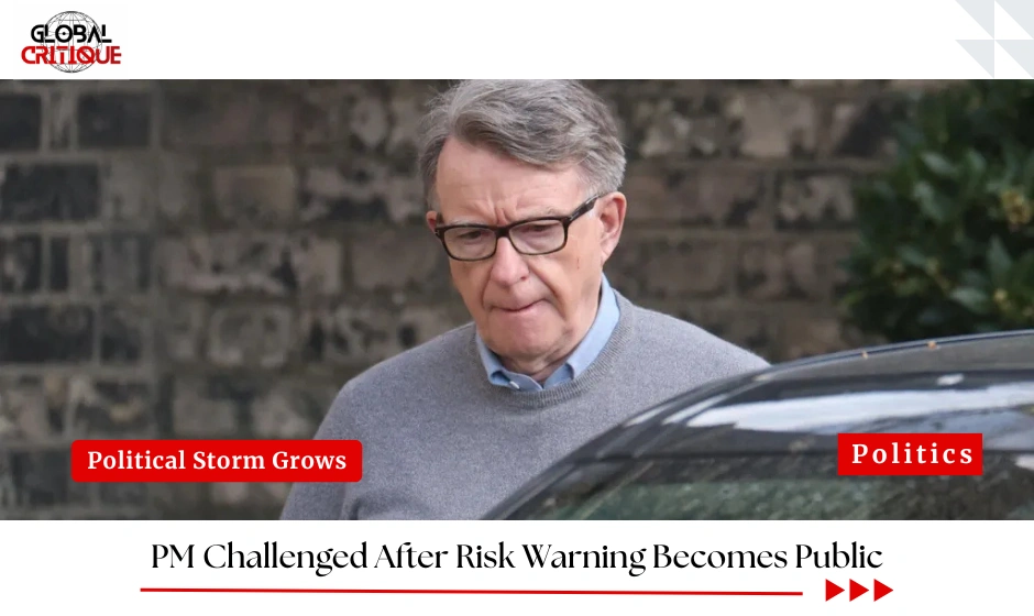 PM Challenged After Risk Warning Becomes Public