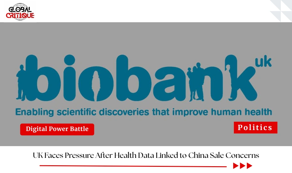 UK Faces Pressure After Health Data Linked to China Sale Concerns