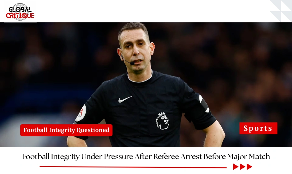 Football Integrity Under Pressure After Referee Arrest Before Major Match
