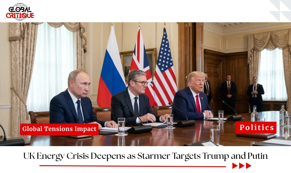 UK Energy Crisis Deepens as Starmer Targets Trump and Putin