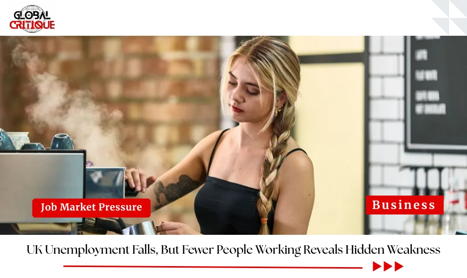UK Unemployment Falls, But Fewer People Working Reveals Hidden Weakness