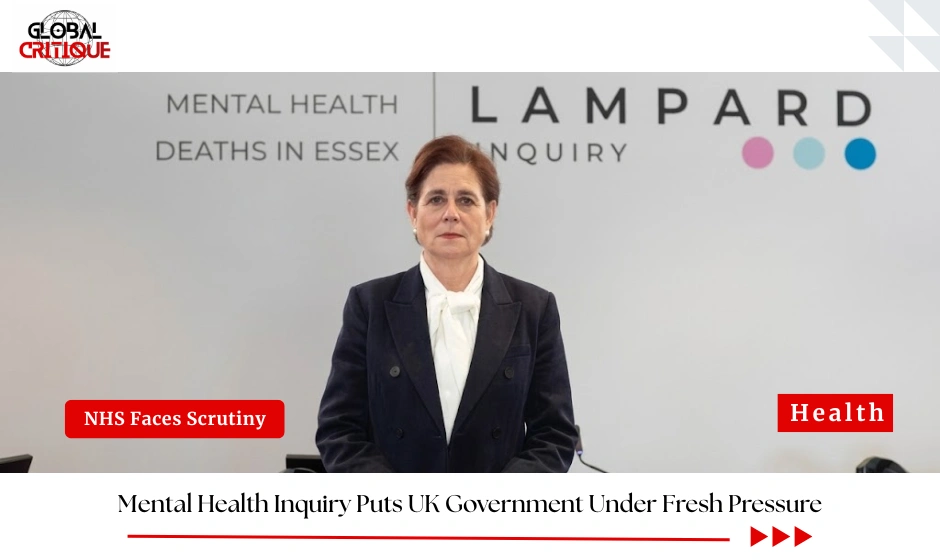 Mental Health Inquiry Puts UK Government Under Fresh Pressure