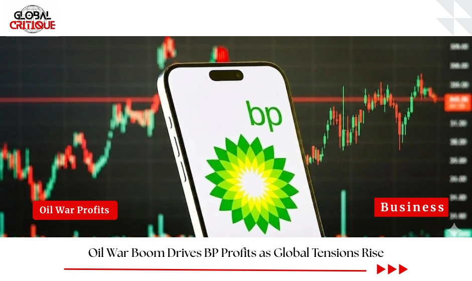 Oil War Boom Drives BP Profits as Global Tensions Rise