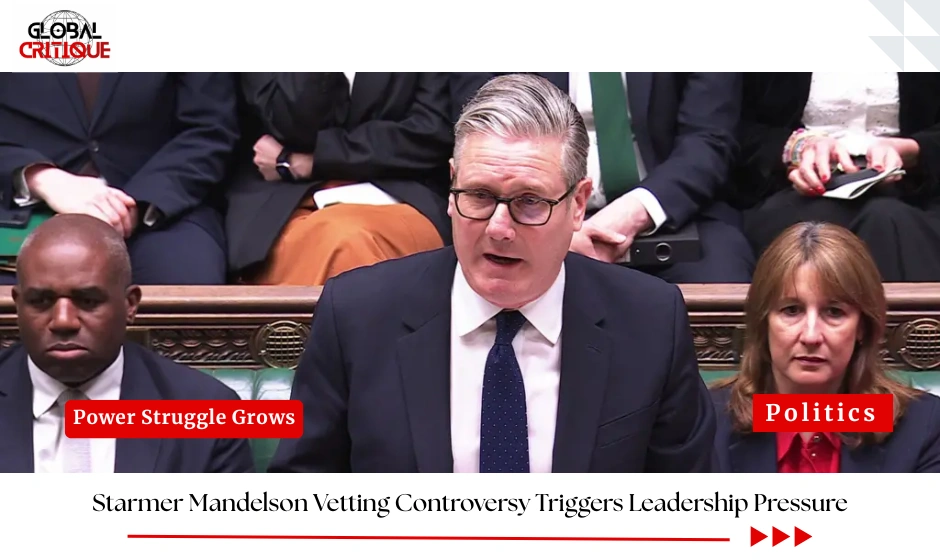 Starmer Mandelson Vetting Controversy Triggers Leadership Pressure