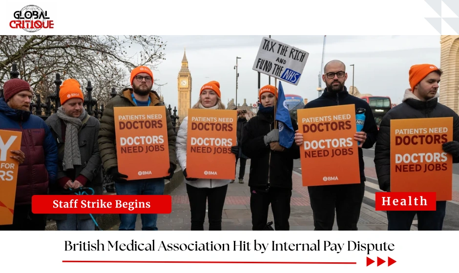 British Medical Association Hit by Internal Pay Dispute