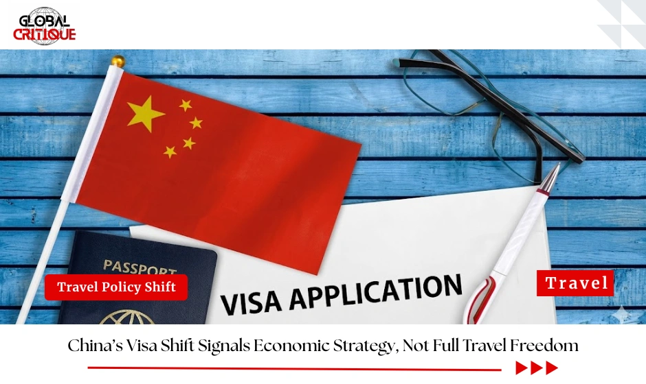 China’s Visa Shift Signals Economic Strategy, Not Full Travel Freedom