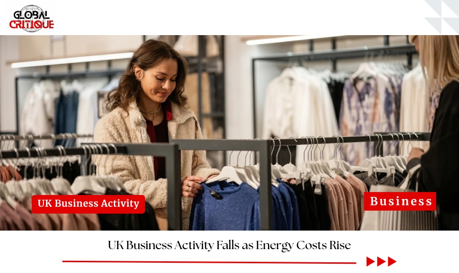 UK Business Activity Falls as Energy Costs Rise