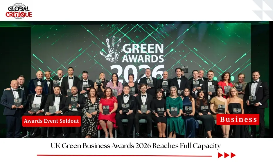 UK Green Business Awards 2026 Reaches Full Capacity