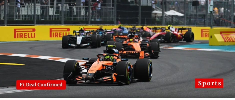 Formula 1 Secures Long-Term Sky Broadcast Deal Across UK, Ireland, and Italy