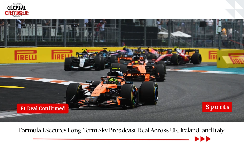 Formula 1 Secures Long-Term Sky Broadcast Deal Across UK, Ireland, and Italy