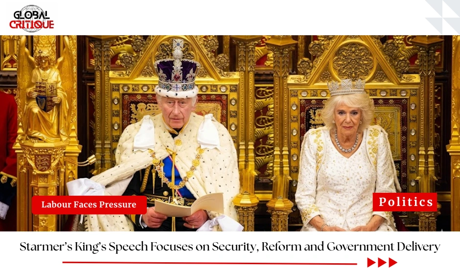 Starmer’s King’s Speech Focuses on Security, Reform and Government Delivery