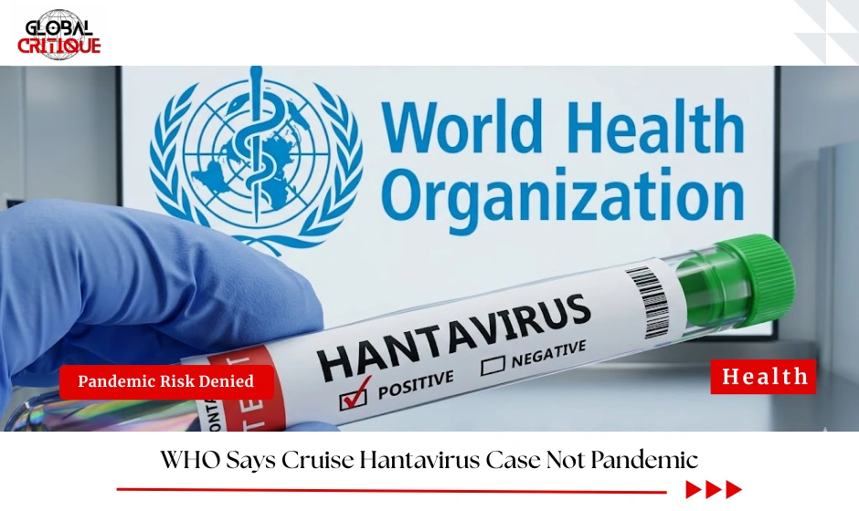WHO Says Cruise Hantavirus Case Not Pandemic