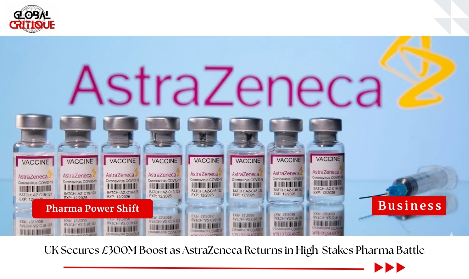UK Secures £300M Boost as AstraZeneca Returns in High-Stakes Pharma Battle