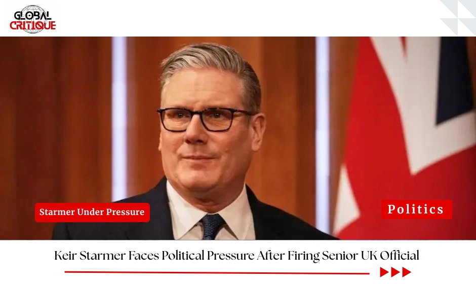 Keir Starmer Faces Political Pressure After Firing Senior UK Official