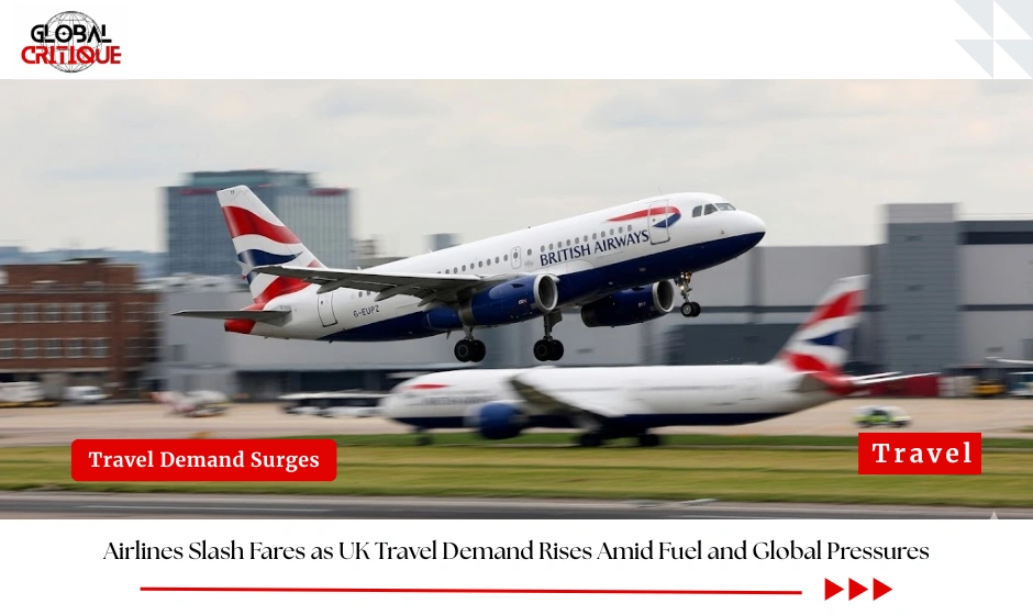 Airlines Slash Fares as UK Travel Demand Rises Amid Fuel and Global Pressures