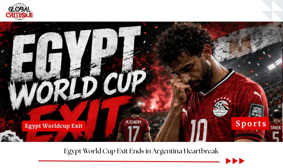 Egypt World Cup exit shows Egypt players disappointed after Argentina’s late 3–2 comeback