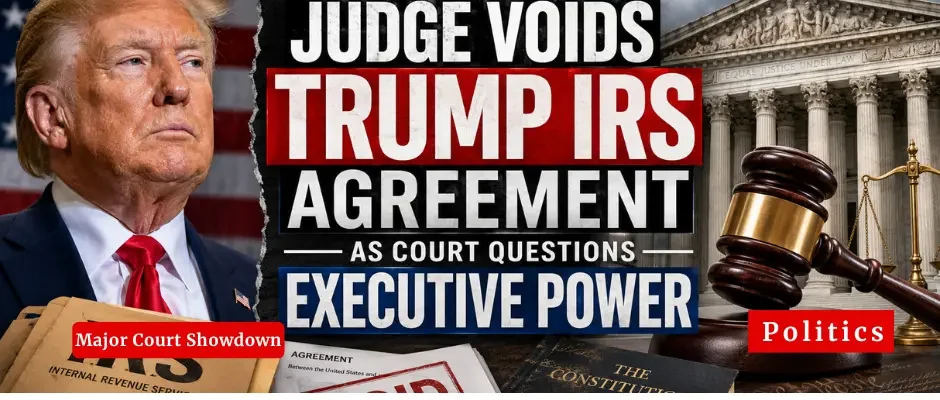 Judge voids Trump IRS agreement after federal court ruling