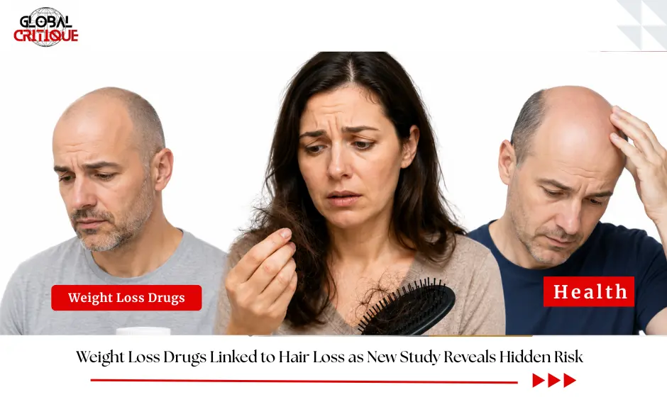 Weight loss drugs hair loss risk involving Mounjaro and Wegovy